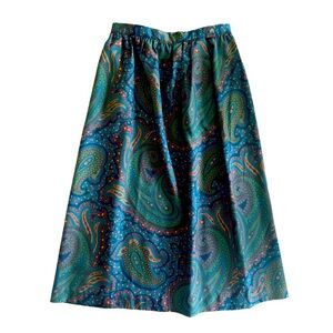 Lonergan/Amerigo Vintage Paisley Skirt